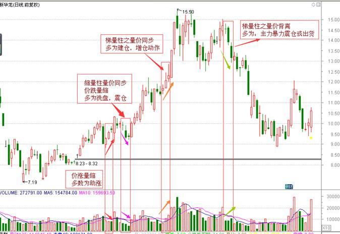 量柱与k线怎样看买卖点_量柱量线理论完美总结